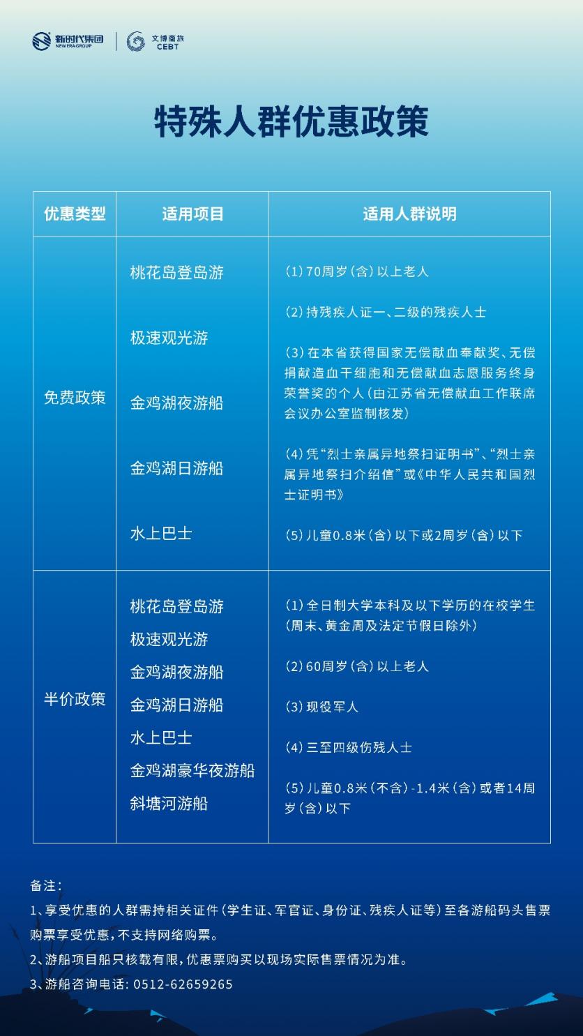 2024金雞湖游船門(mén)票優(yōu)惠政策最新