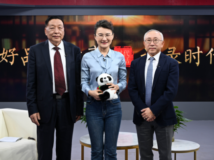 【講好品牌故事，記錄時(shí)代中國】 央視董倩專訪畢棚溝景區(qū)鄭敬凱、陳平安